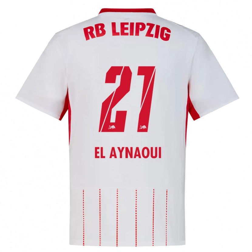 Danxen Homme Maillot Neil El Aynaoui #21 Rouge Blanc Jaune Tenues Domicile 2026/27 T-Shirt