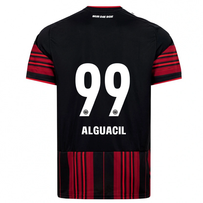 Danxen Homme Maillot Ainhoa Alguacil #99 Noir Rouge Blanc Tenues Domicile 2026/27 T-Shirt