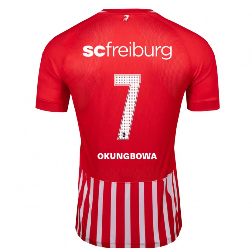 Danxen Homme Maillot Osagie Okungbowa #7 Rouge Blanc Noir Tenues Domicile 2026/27 T-Shirt