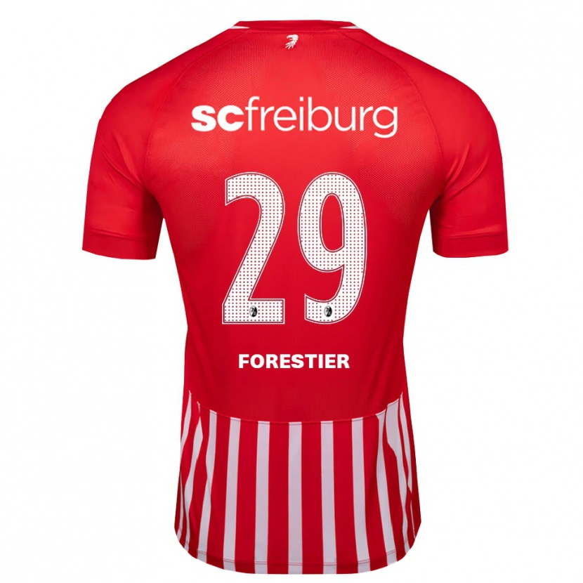 Danxen Homme Maillot Luis Forestier #29 Rouge Blanc Noir Tenues Domicile 2026/27 T-Shirt