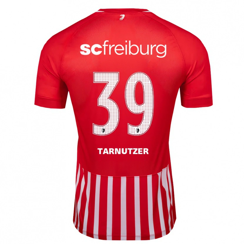 Danxen Homme Maillot Rouven Tarnutzer #39 Rouge Blanc Noir Tenues Domicile 2026/27 T-Shirt