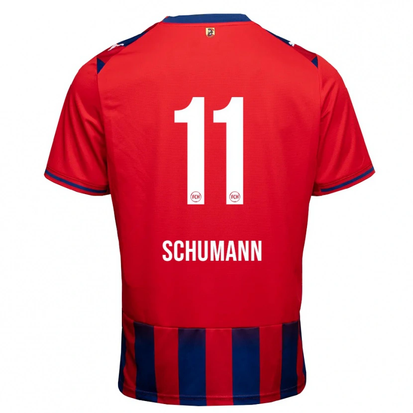 Danxen Homme Maillot Stefan Schumann #11 Bleu Roi Blanc Rouge Tenues Domicile 2026/27 T-Shirt