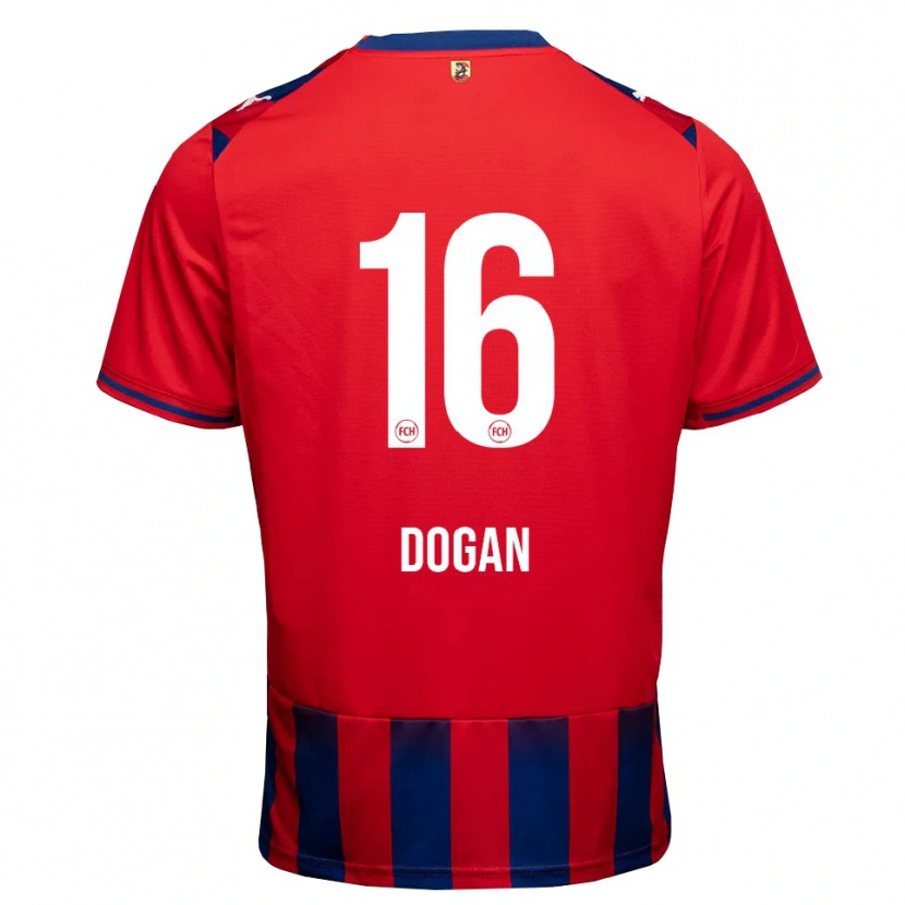 Danxen Homme Maillot Kaan Dogan #16 Bleu Roi Blanc Rouge Tenues Domicile 2026/27 T-Shirt