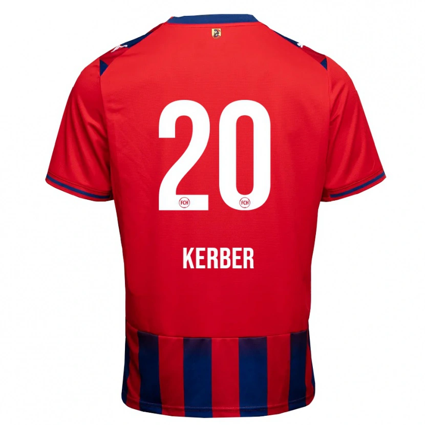 Danxen Homme Maillot Luca Kerber #20 Bleu Roi Blanc Rouge Tenues Domicile 2026/27 T-Shirt