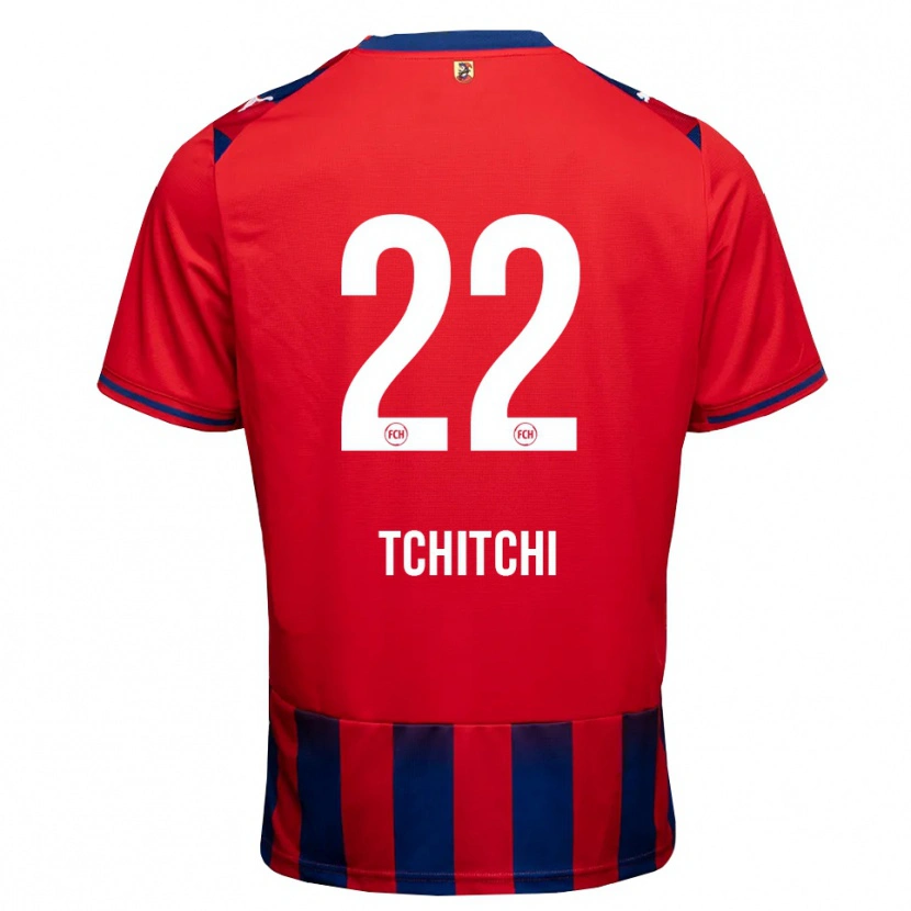 Danxen Homme Maillot Dahrel Tchitchi #22 Bleu Roi Blanc Rouge Tenues Domicile 2026/27 T-Shirt
