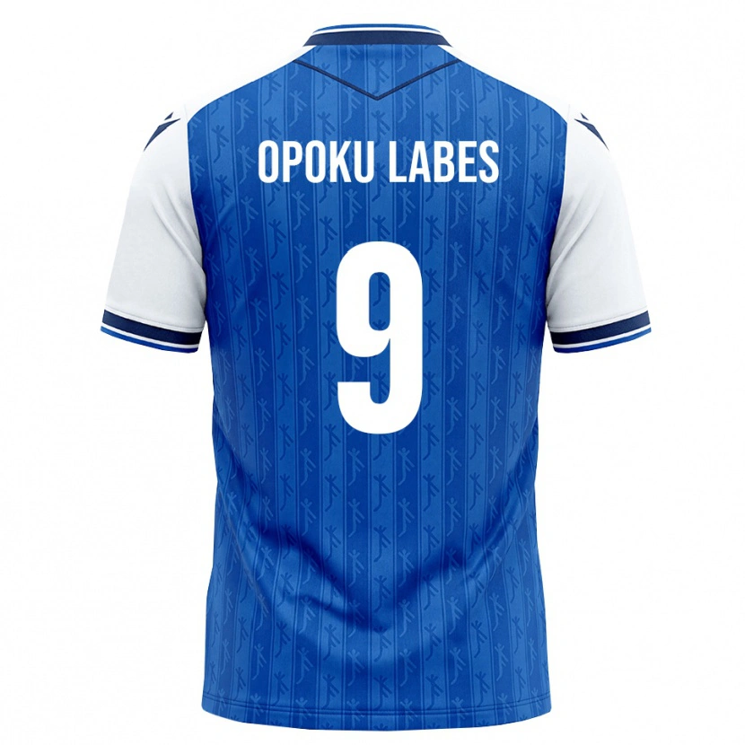 Danxen Homme Maillot Ben Opoku Labes #9 Bleu Roi Blanc Tenues Domicile 2026/27 T-Shirt