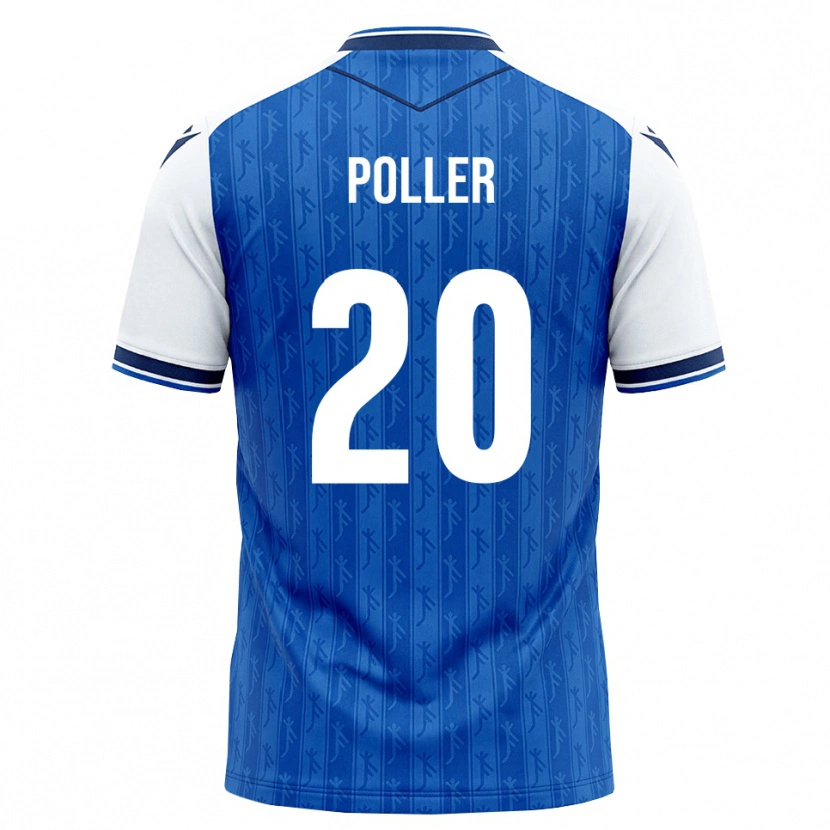 Danxen Homme Maillot Tiago Poller #20 Bleu Roi Blanc Tenues Domicile 2026/27 T-Shirt