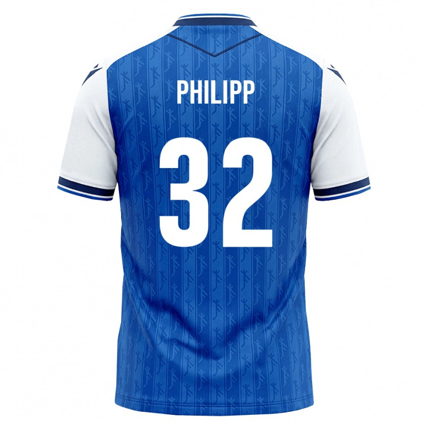 Danxen Homme Maillot Tim Philipp #32 Bleu Roi Blanc Tenues Domicile 2026/27 T-Shirt