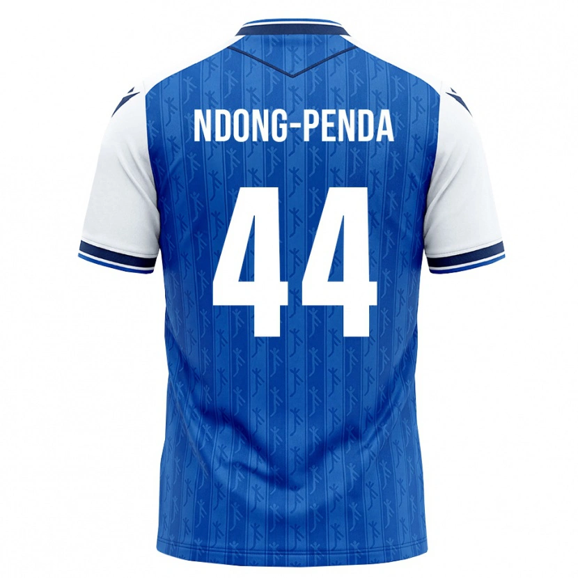 Danxen Homme Maillot Maxime Ndong-Penda #44 Bleu Roi Blanc Tenues Domicile 2026/27 T-Shirt