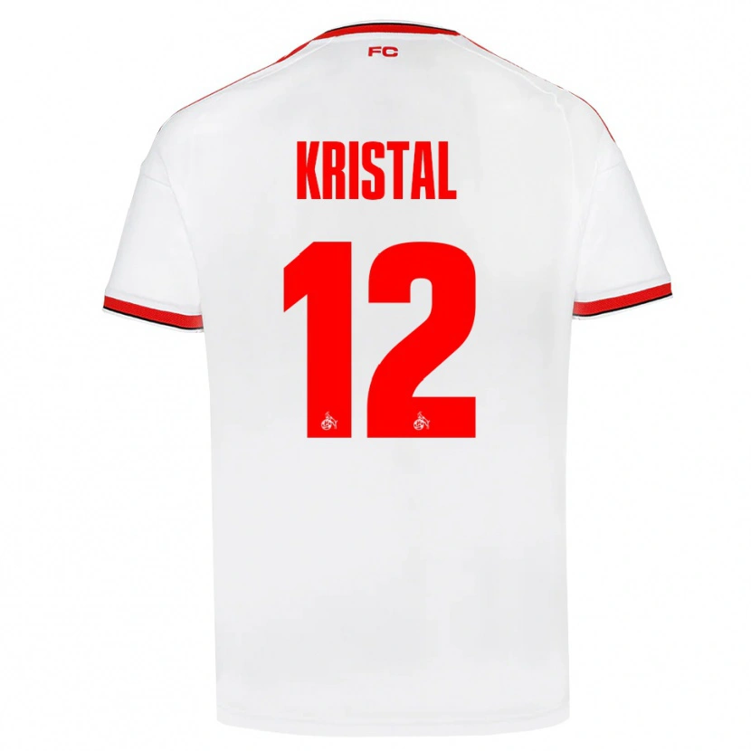 Danxen Homme Maillot Patrik Kristal #12 Blanc Rouge Noir Tenues Domicile 2026/27 T-Shirt