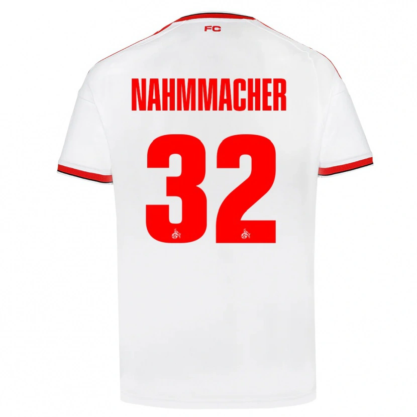 Danxen Homme Maillot Emil Nahmmacher #32 Blanc Rouge Noir Tenues Domicile 2026/27 T-Shirt