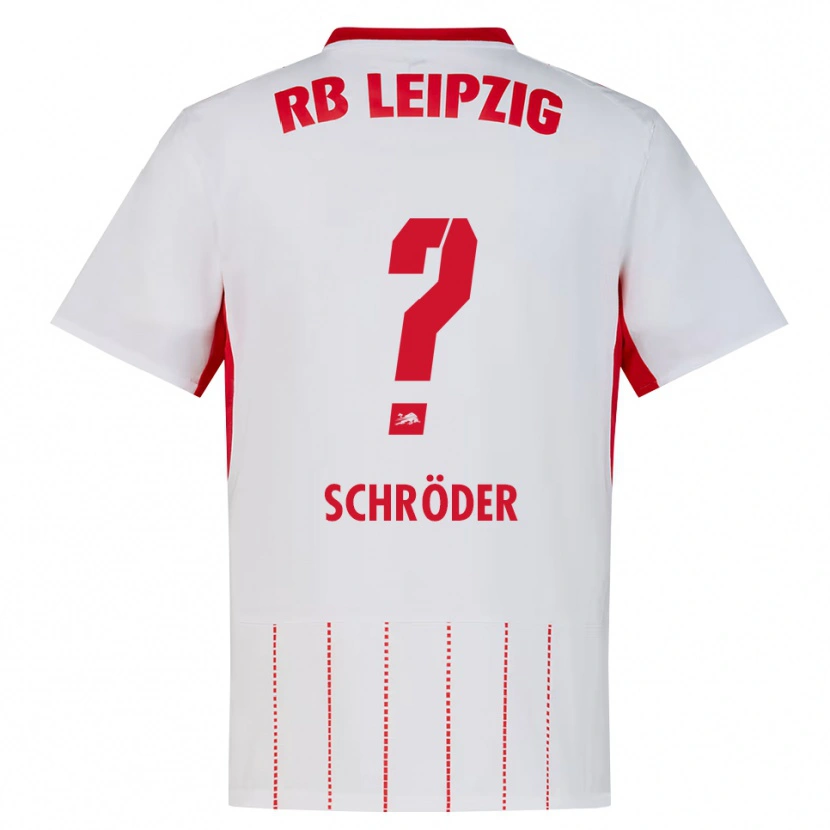 Danxen Homme Maillot Levin Schröder #0 Rouge Blanc Jaune Tenues Domicile 2026/27 T-Shirt
