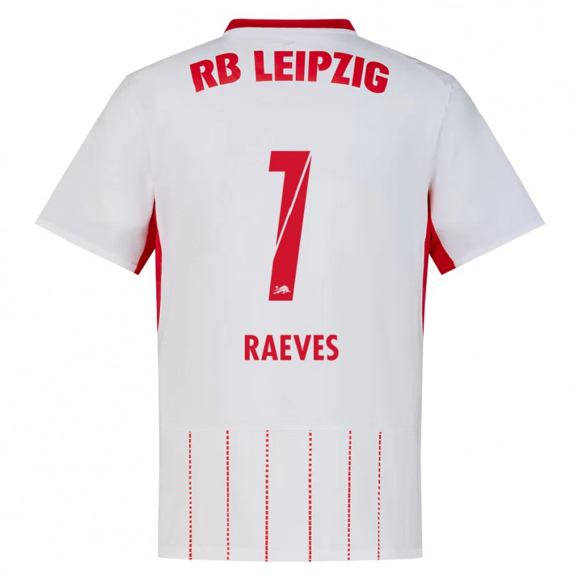 Danxen Homme Maillot Dries Raeves #1 Rouge Blanc Jaune Tenues Domicile 2026/27 T-Shirt
