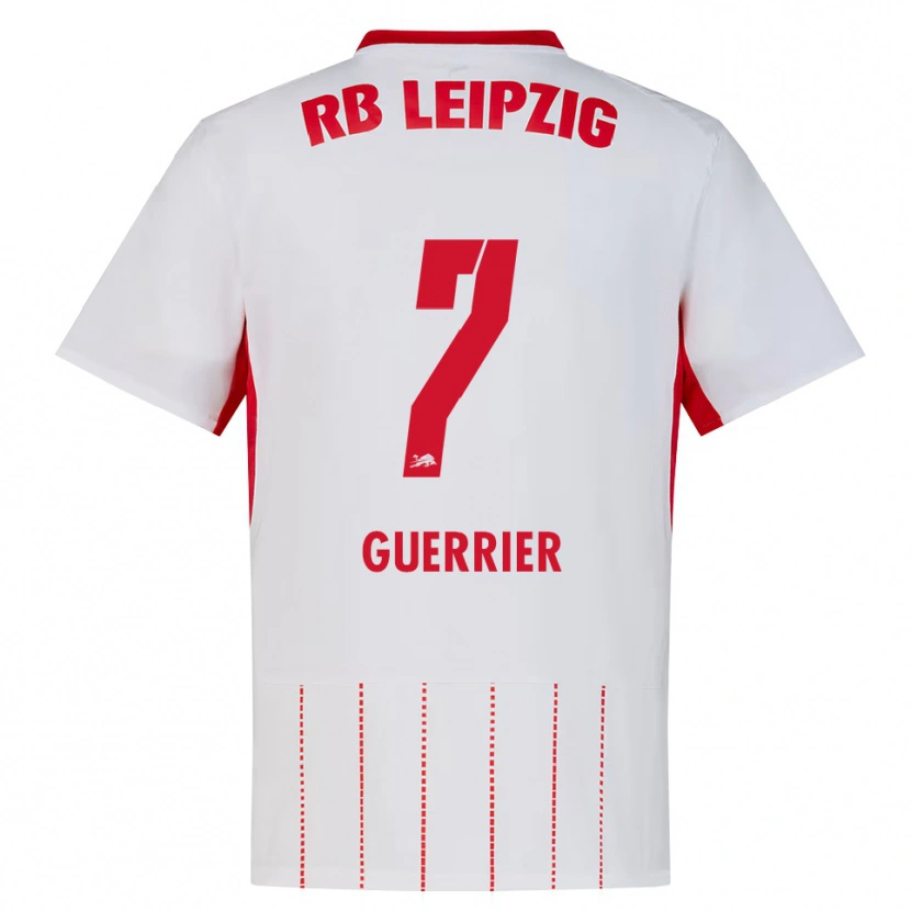 Danxen Homme Maillot Oscar Guerrier #7 Rouge Blanc Jaune Tenues Domicile 2026/27 T-Shirt