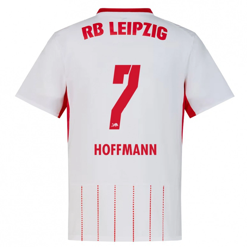 Danxen Homme Maillot Giovanna Hoffmann #7 Rouge Blanc Jaune Tenues Domicile 2026/27 T-Shirt