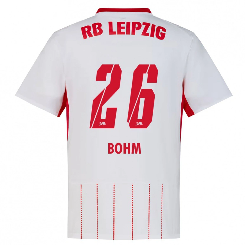 Danxen Homme Maillot Pepe Böhm #26 Rouge Blanc Jaune Tenues Domicile 2026/27 T-Shirt