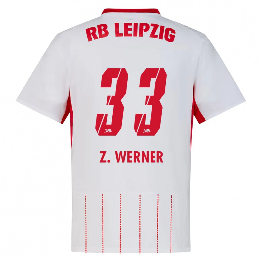 Danxen Homme Maillot Zoé Werner #33 Rouge Blanc Jaune Tenues Domicile 2026/27 T-Shirt