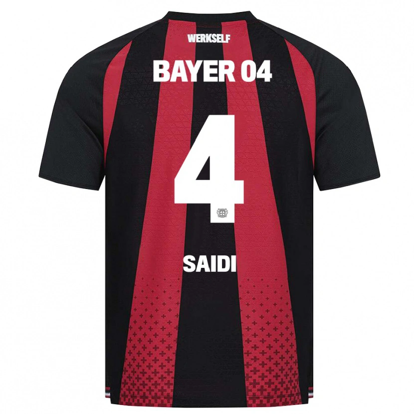 Danxen Homme Maillot Obaid Saidi #4 Noir Blanc Rouge Tenues Domicile 2026/27 T-Shirt