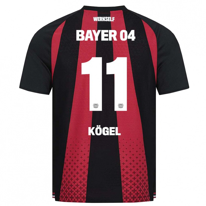 Danxen Homme Maillot Kristin Kögel #11 Noir Blanc Rouge Tenues Domicile 2026/27 T-Shirt