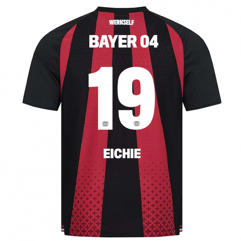 Danxen Homme Maillot Isaiah Eichie #19 Noir Blanc Rouge Tenues Domicile 2026/27 T-Shirt