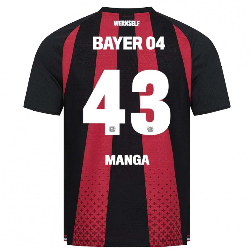 Danxen Homme Maillot Edmond Manga #43 Noir Blanc Rouge Tenues Domicile 2026/27 T-Shirt