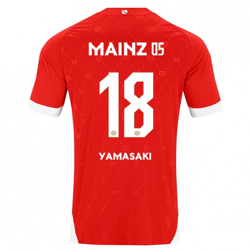 Danxen Homme Maillot Taiyu Yamasaki #18 Rouge Blanc Tenues Domicile 2026/27 T-Shirt