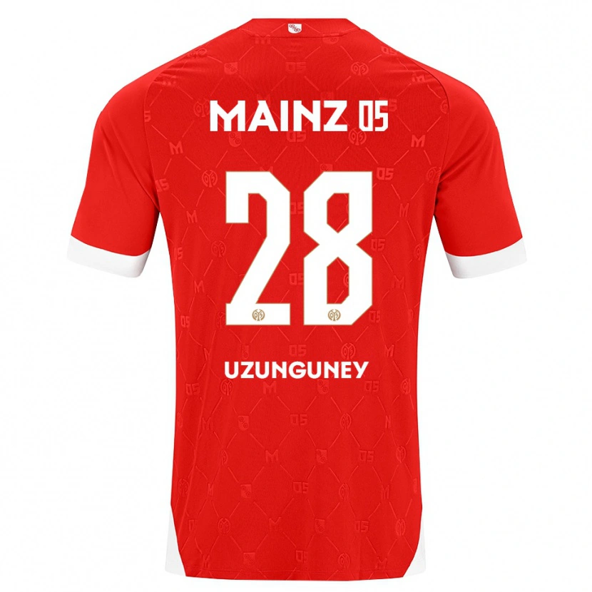 Danxen Homme Maillot Ebru Uzungüney #28 Rouge Blanc Tenues Domicile 2026/27 T-Shirt