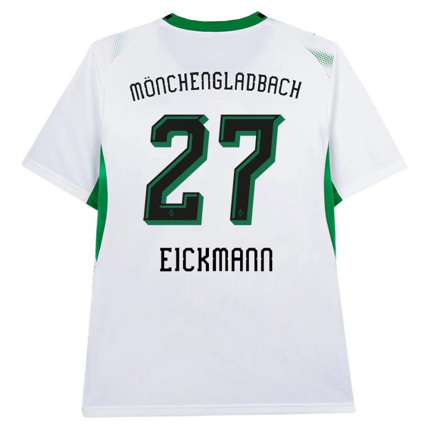 Danxen Homme Maillot Mia Eickmann #27 Blanc Noir Vert Tenues Domicile 2026/27 T-Shirt