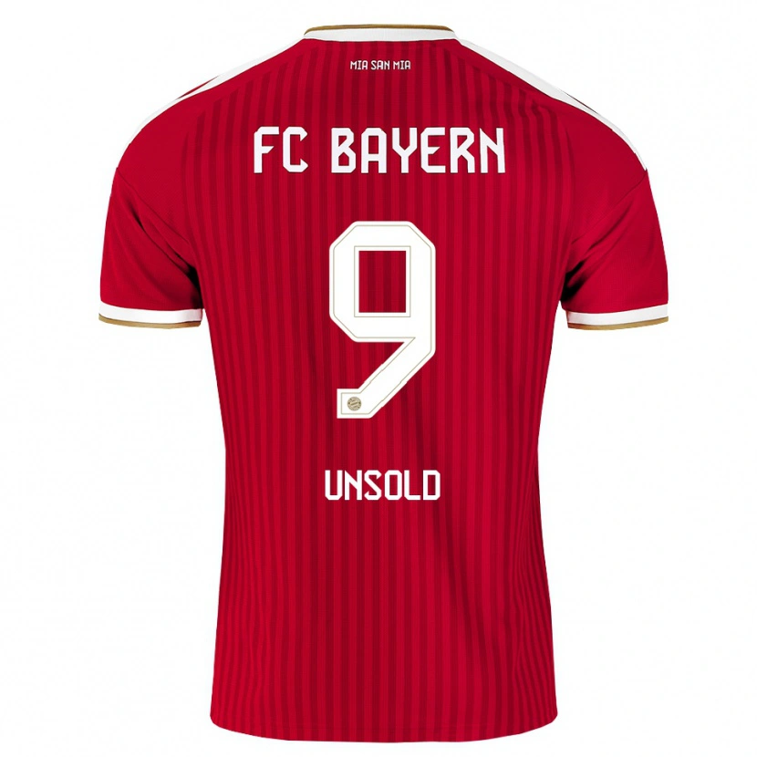 Danxen Homme Maillot Samuel Unsold #9 Rouge Blanc Bleu Tenues Domicile 2026/27 T-Shirt