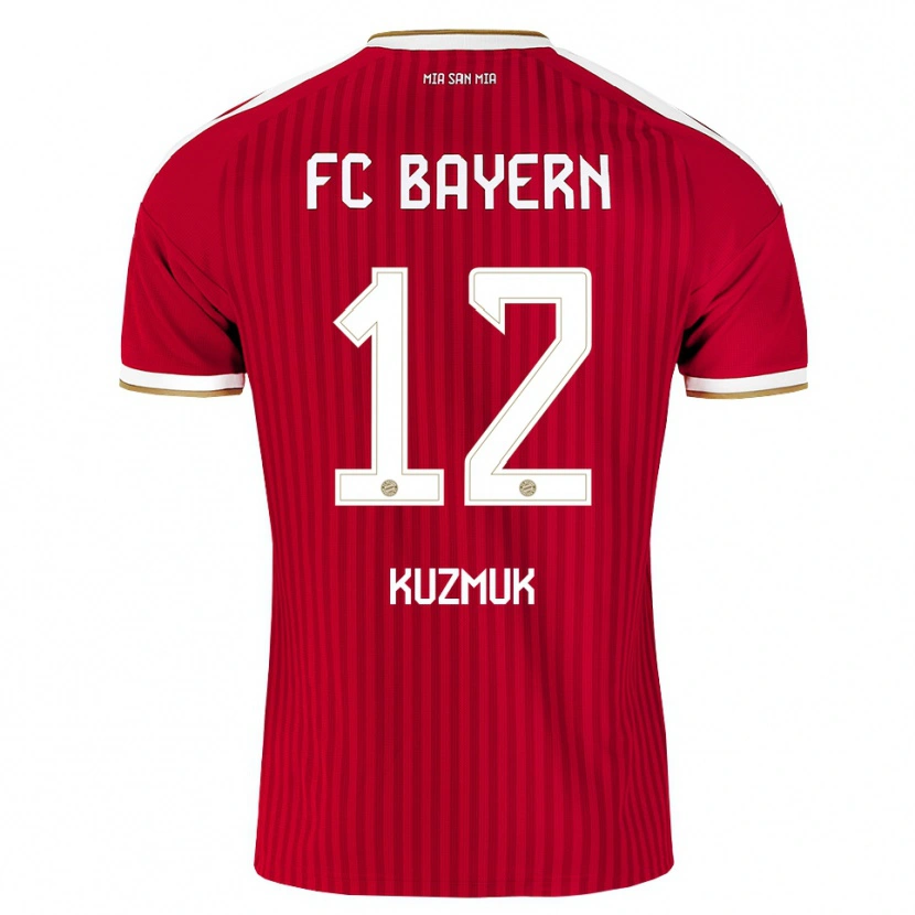 Danxen Homme Maillot Mark Kuzmuk #12 Rouge Blanc Bleu Tenues Domicile 2026/27 T-Shirt
