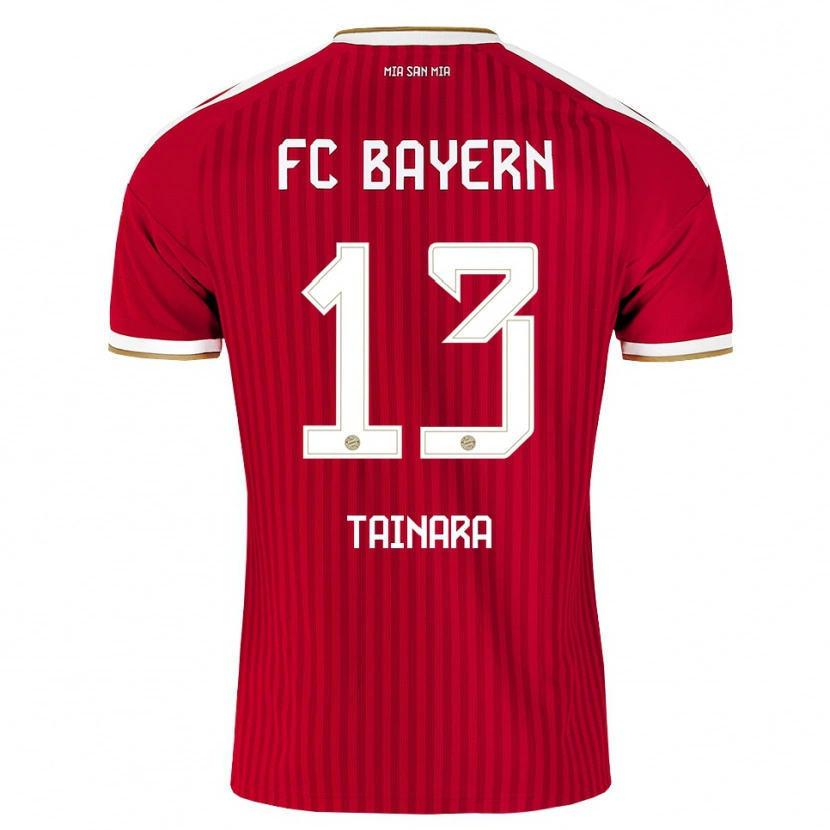 Danxen Homme Maillot Tainara #13 Rouge Blanc Bleu Tenues Domicile 2026/27 T-Shirt