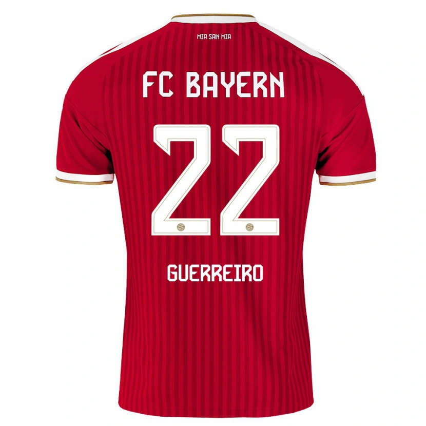 Danxen Homme Maillot Raphael Guerreiro #22 Rouge Blanc Bleu Tenues Domicile 2026/27 T-Shirt