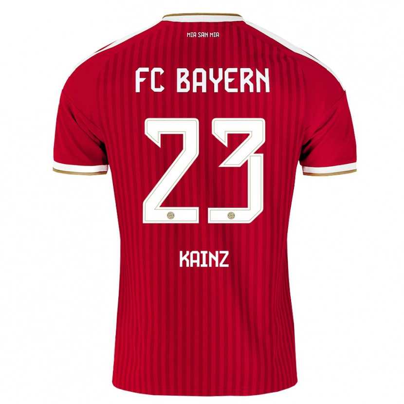 Danxen Homme Maillot Manuel Kainz #23 Rouge Blanc Bleu Tenues Domicile 2026/27 T-Shirt