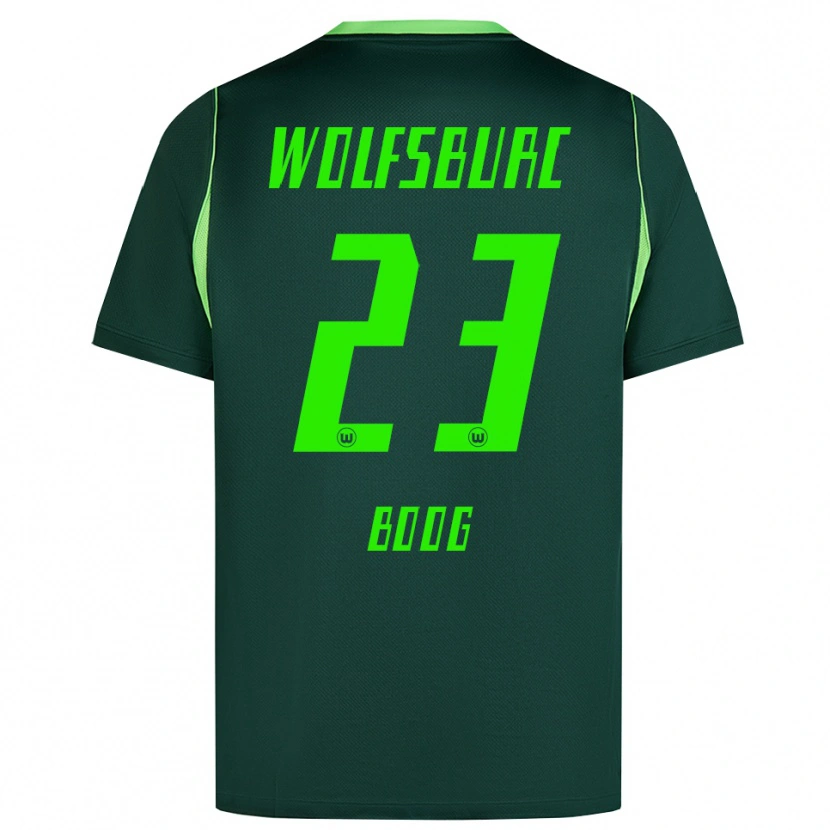 Danxen Homme Maillot Miguel Boog #23 Vert Foncé Blanc Tenues Domicile 2026/27 T-Shirt