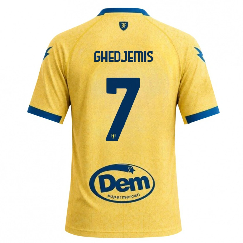 Danxen Homme Maillot Farès Ghedjemis #7 Kaki Noir Bleu Tenues Domicile 2026/27 T-Shirt