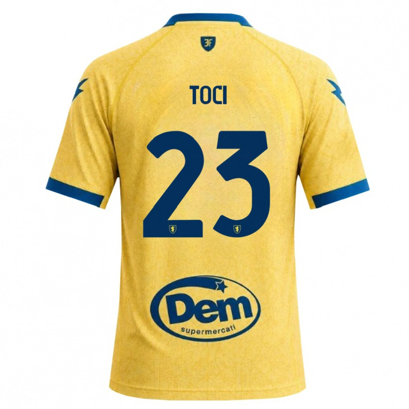 Danxen Homme Maillot Matteo Toci #23 Kaki Noir Bleu Tenues Domicile 2026/27 T-Shirt
