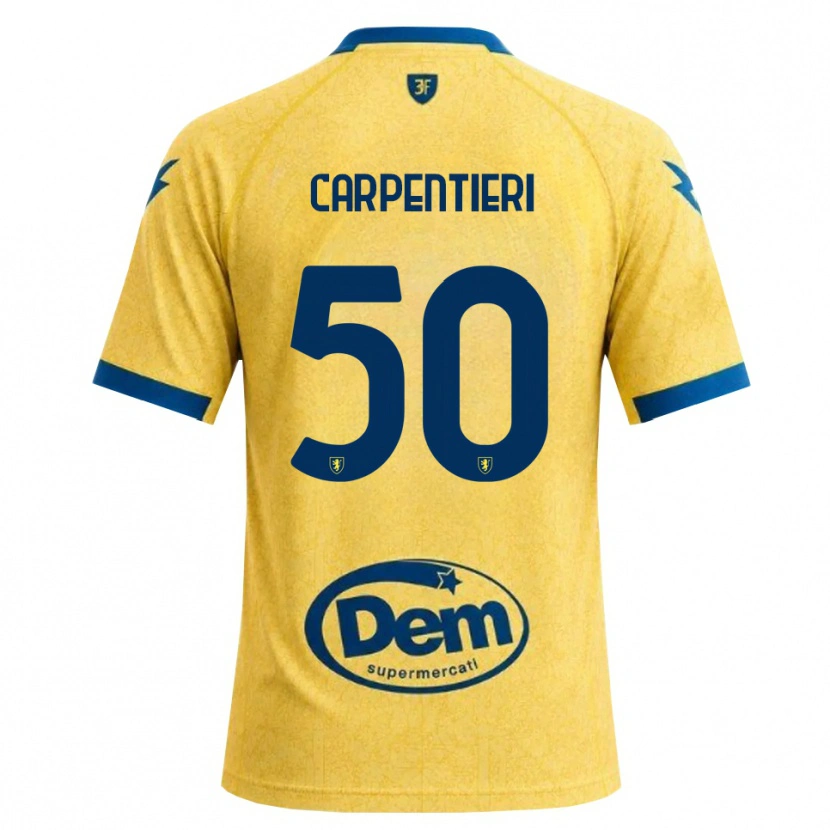 Danxen Homme Maillot Christian Carpentieri #50 Kaki Noir Bleu Tenues Domicile 2026/27 T-Shirt