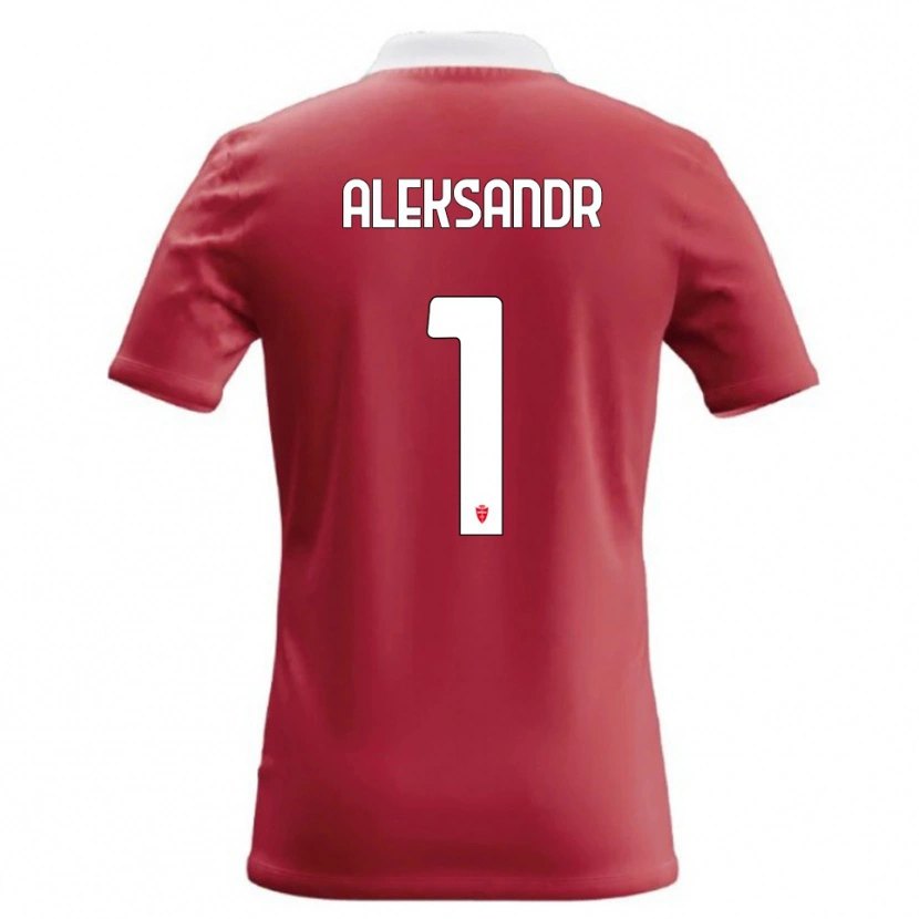 Danxen Homme Maillot Aleksandr Ballabio #1 Rouge Blanc Tenues Domicile 2026/27 T-Shirt
