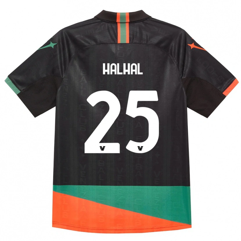 Danxen Homme Maillot Redouane Halhal #25 Noir Orange Vert Tenues Domicile 2026/27 T-Shirt