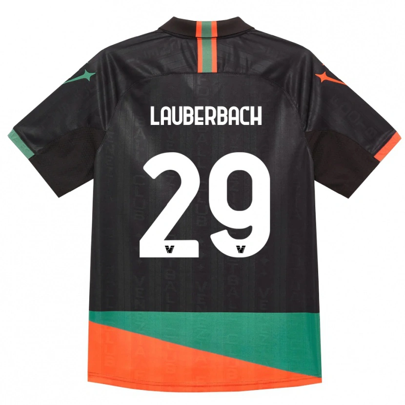 Danxen Homme Maillot Lion Lauberbach #29 Noir Orange Vert Tenues Domicile 2026/27 T-Shirt