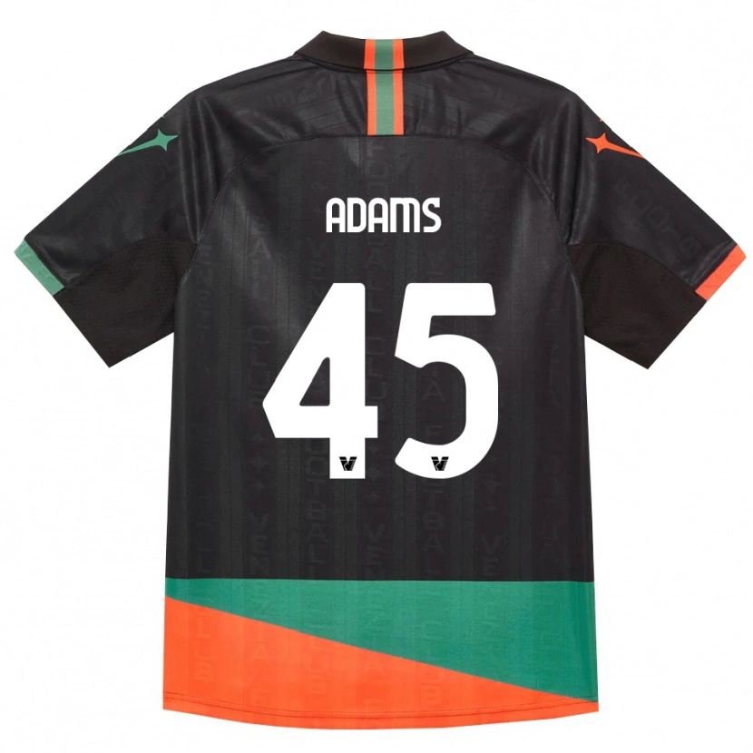 Danxen Homme Maillot Akor Adams #45 Noir Orange Vert Tenues Domicile 2026/27 T-Shirt