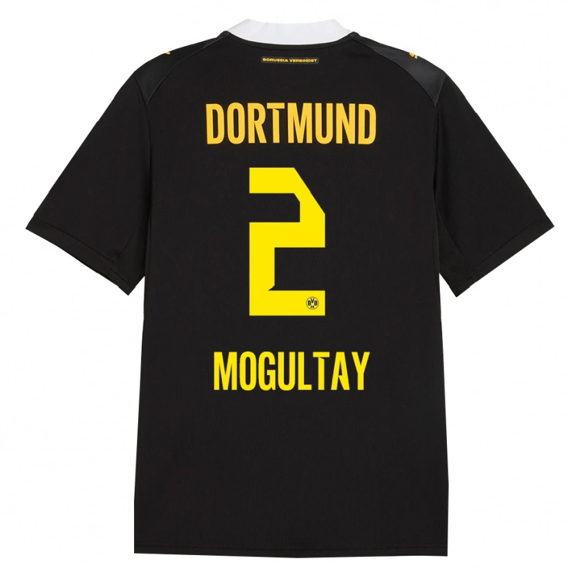 Danxen Homme Maillot Baran Mogultay #2 Noir Rouge Jaune Tenues Extérieur 2026/27 T-Shirt