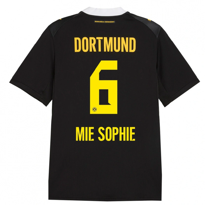 Danxen Homme Maillot Sando Mie Sophie #6 Noir Rouge Jaune Tenues Extérieur 2026/27 T-Shirt