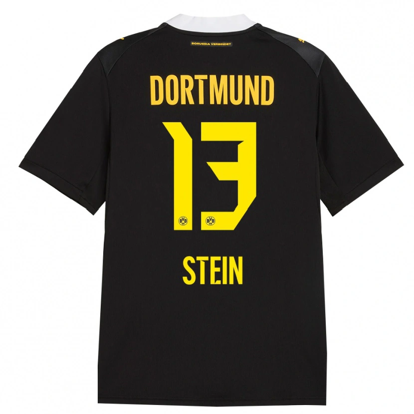 Danxen Homme Maillot Daniel Stein #13 Noir Rouge Jaune Tenues Extérieur 2026/27 T-Shirt