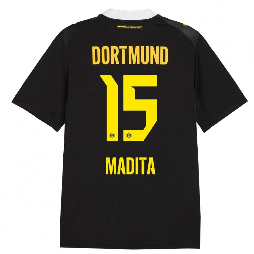 Danxen Homme Maillot Kohorst Madita #15 Noir Rouge Jaune Tenues Extérieur 2026/27 T-Shirt
