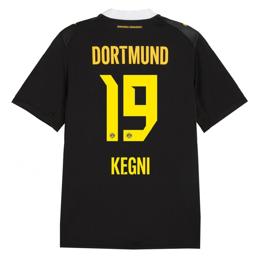 Danxen Homme Maillot Pharell Kegni #19 Noir Rouge Jaune Tenues Extérieur 2026/27 T-Shirt