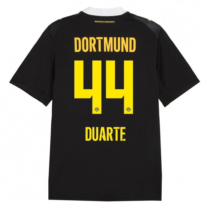 Danxen Homme Maillot Enzo Dos Santos #44 Noir Rouge Jaune Tenues Extérieur 2026/27 T-Shirt