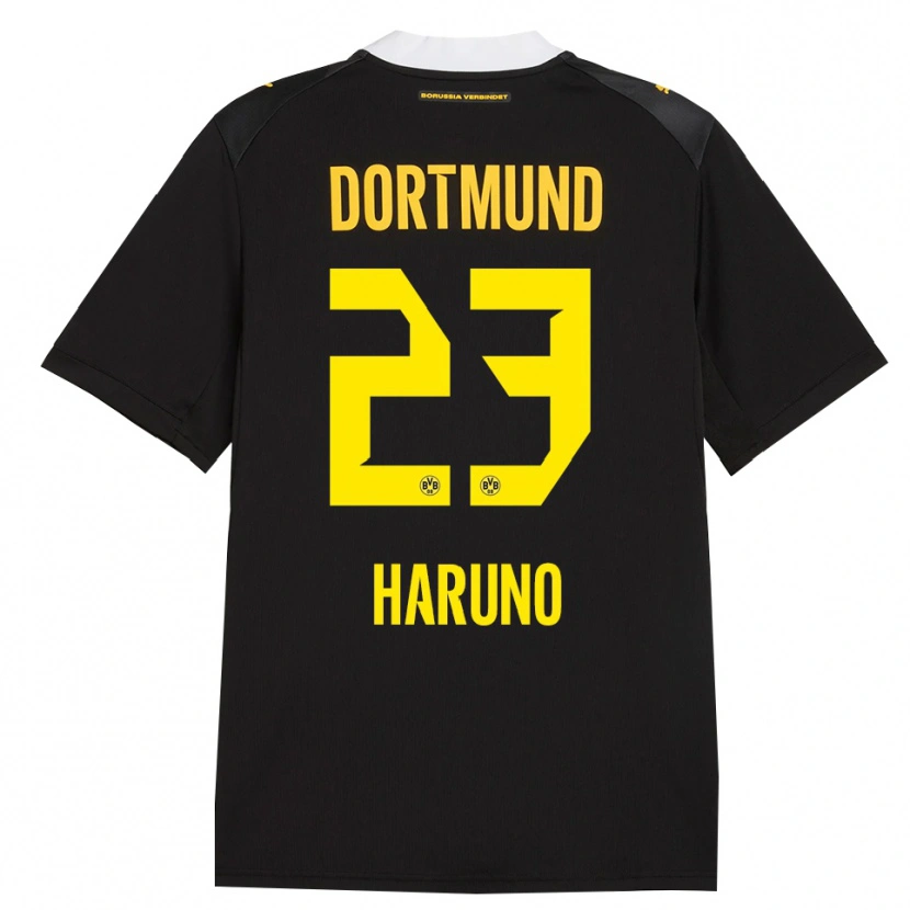 Danxen Homme Maillot Sasaki Haruno #23 Noir Rouge Jaune Tenues Extérieur 2026/27 T-Shirt