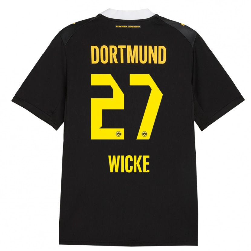 Danxen Homme Maillot Nova Wicke #27 Noir Rouge Jaune Tenues Extérieur 2026/27 T-Shirt