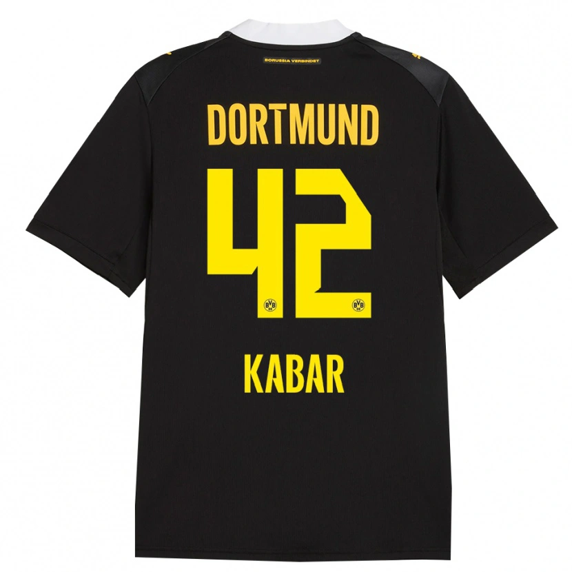 Danxen Homme Maillot Almugera Kabar #42 Noir Rouge Jaune Tenues Extérieur 2026/27 T-Shirt